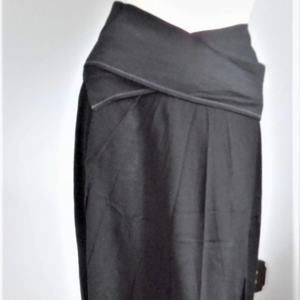 CONCEPT CREA LONG SKIRTS WITH BELT 100%WOOL MERINO NWT
